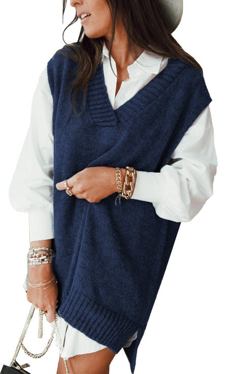 Knit Vest Pullover Sweater